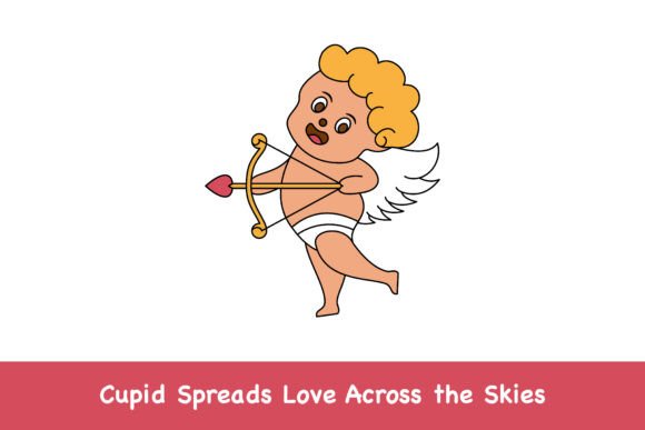 Cupid Spreads Love Across the Skies