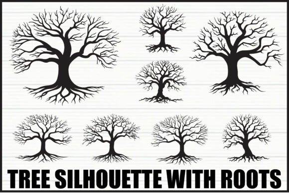 Spiritual Tree Graphics: Illustrations for Soulful Branding
